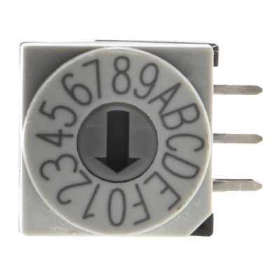 Hartmann 16 Way Through Hole DIP Switch, Slot Actuator
