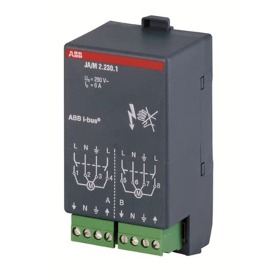 ABB I/O module for Use with KNX (TP) Bus System