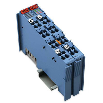 Wago 750 Series Digital Output Module for Use with PLC, Digital, 24 V dc