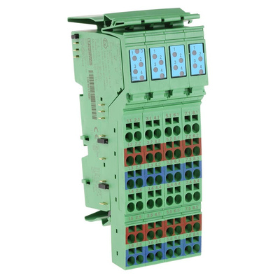 Phoenix Contact IB IL 24 DI 16-PAC Series Terminal Block, Digital, 19.2 → 30 V dc