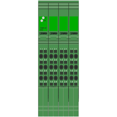 Phoenix Contact IB IL TEMP 4/8 RTD-PAC Series Analog Input Module, Analogue, 7.5 V dc