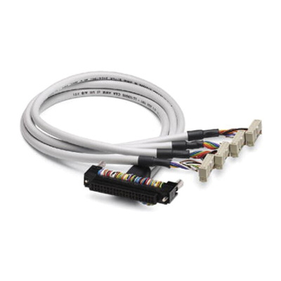 Phoenix Contact PLC Cable for Use with Schneider Electric Modicon M340