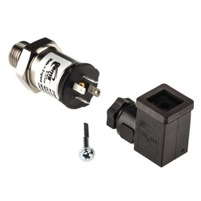 Gems Sensors Pressure Sensor, 0bar Min, 10bar Max, Analogue Output, Gauge Reading