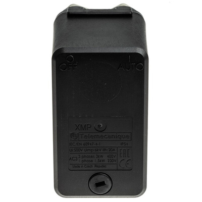 Telemecanique Sensors Pressure Switch, 0.3bar Min, 12bar Max, 2 NC Output, Differential Reading