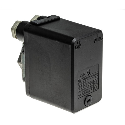 Telemecanique Sensors Pressure Switch, 0.3bar Min, 12bar Max, 2 NC Output, Differential Reading