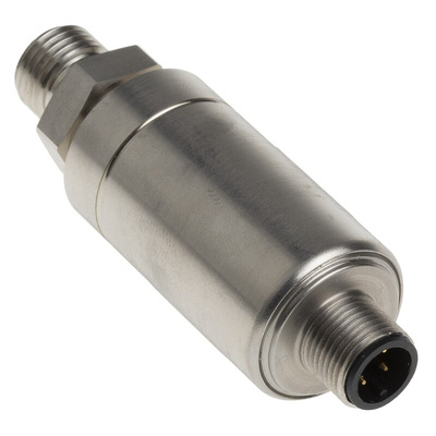 RS PRO Pressure Sensor, 0bar Min, 16bar Max, Analogue Output, Relative Reading