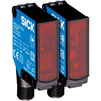 Sick Through Beam Photoelectric Sensor, Block Sensor, 0 → 20 m Detection Range