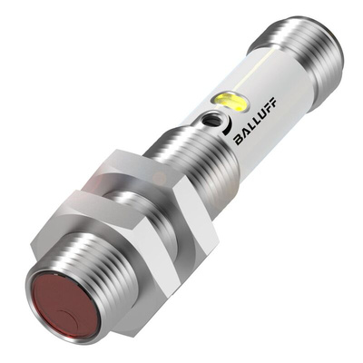 BALLUFF Diffuse Photoelectric Sensor, Barrel Sensor, 400 mm Detection Range