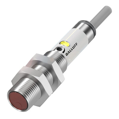 BALLUFF Diffuse Photoelectric Sensor, Barrel Sensor, 400 mm Detection Range