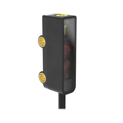 Banner Proximity Photoelectric Sensor, Miniature Sensor, 18-100 mm Detection Range