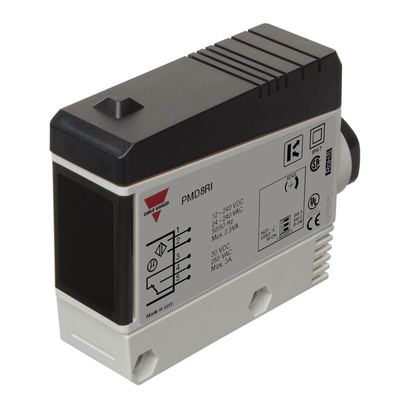 Carlo Gavazzi Diffuse Reflective Photoelectric Sensor, Rectangular Sensor, 200 → 800 mm Detection Range