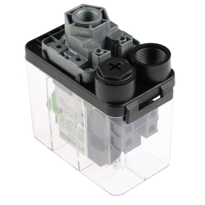 Telemecanique Sensors Pressure Sensor, 1bar Min, 6bar Max, Relay Output, Differential Reading