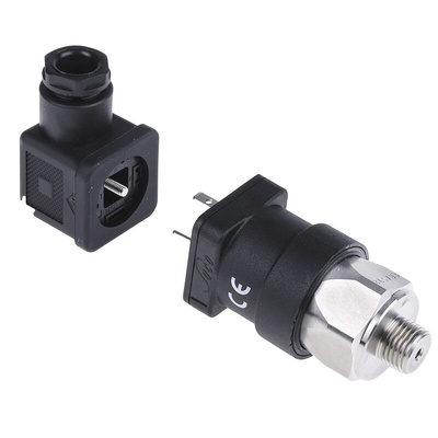 Suco 0184 Series Pressure Sensor, 0.5bar Min, 5bar Max, Relay Output