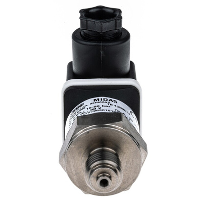 Jumo Pressure Sensor, 0bar Min, 10bar Max, Analogue Output, Gauge Reading