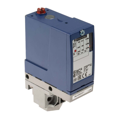 Telemecanique Sensors Pressure Sensor, 1.5bar Min, 35bar Max, Relay Output, Differential Reading