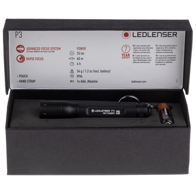 Led Lenser P3 LED LED Torch 25 lm