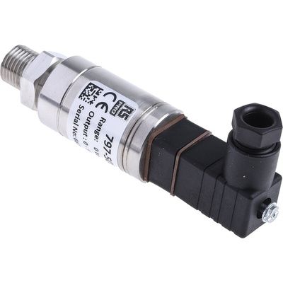 RS PRO Pressure Sensor, 0bar Min, 100bar Max, Voltage Output, Relative Reading