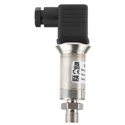 RS PRO Pressure Sensor, 0bar Min, 0.25bar Max, Voltage Output, Relative Reading