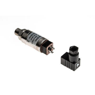 RS PRO Pressure Sensor, 0bar Min, 16bar Max, Current Output, Relative Reading