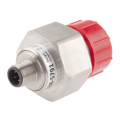 RS PRO Pressure Sensor, 0bar Min, 5bar Max, Voltage Output, Relative Reading
