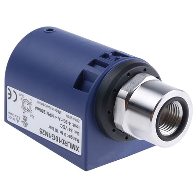 Telemecanique Sensors Pressure Switch, 0bar Min, 10bar Max, 1 x NPN, Analogue Output, Differential Reading