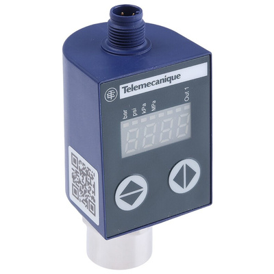 Telemecanique Sensors Pressure Switch, 0bar Min, 10bar Max, 1 x NPN, Analogue Output, Differential Reading