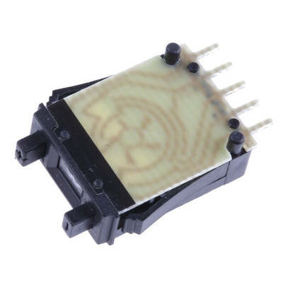 Hartmann Pushwheel Switch BCD Pushwheel Through Hole Panel Mount 100mΩ 10-way SH6-131-AKK