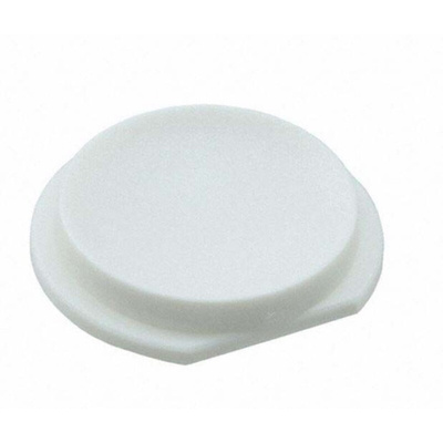 APEM White Push Button Cap for 10G Series Tactile Switch, 10G36