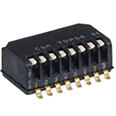 C & K Surface Mount DIP Switch SPST