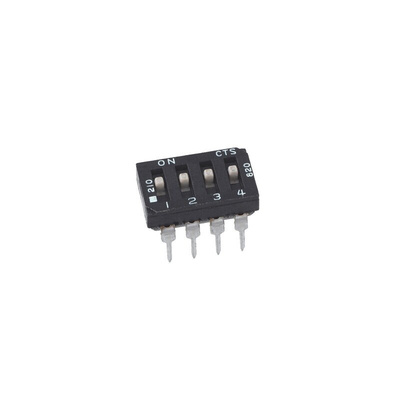 CTS 8 Way Through Hole DIP Switch SPST