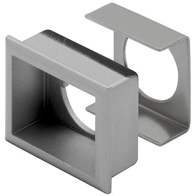 61-9931.4 | Front bezel-set, flush mounting silver 2