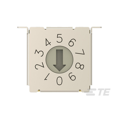 TE Connectivity 10 Way Surface Mount Rotary Switch 10P, Screwdriver Actuator