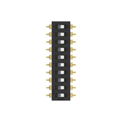 TE Connectivity 10 Way Surface Mount DIP & SIP Switch SPST, Extended Actuator