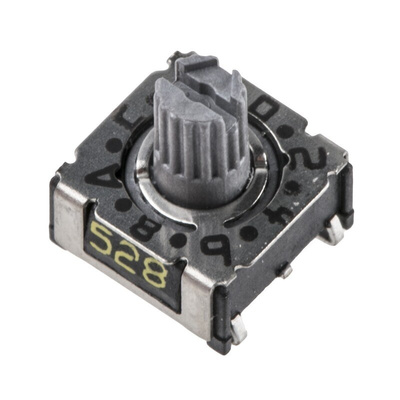 Hartmann 16 Way Surface Mount DIP Switch, Spindle Actuator