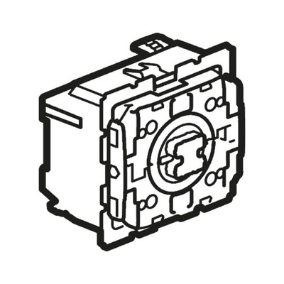Legrand Grey Roller Shutter Switch,6A, Celiane Series