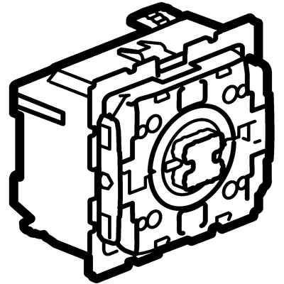 Legrand White Roller Shutter Switch, Celiane Series