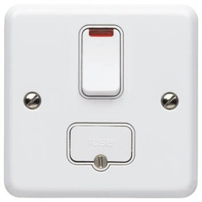 MK Electric 13A, 1 Gang Switched Fused Spur
