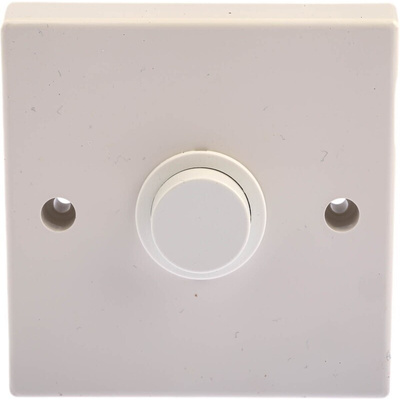 CP Electronics White Timer Light Switch, 2 Way, 1 Gang