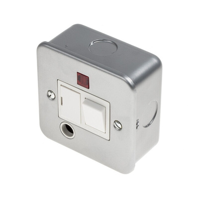 RS PRO 13A, 2 Gang Switched Fused Spur