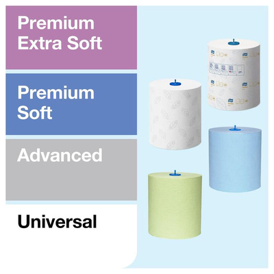 551000 | Tork Plastic White Wall Mounting Paper Towel Dispenser, 203mm x 372mm x 337mm