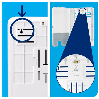552000 | Tork Plastic White Wall Mounting Paper Towel Dispenser, 102mm x 444mm x 302mm