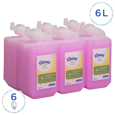 6331 | Kimberly Clark Kleenex Hand Cleaner with Anti-Bacterial Properties - 1 L Cassette