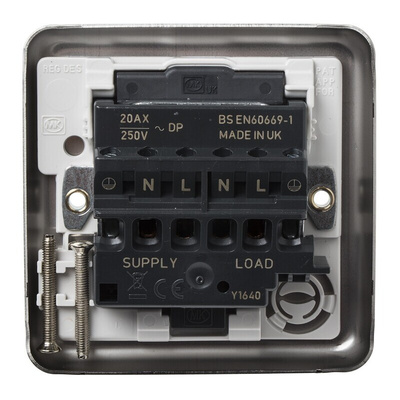 MK Electric 20A, 1 Gang Fused Spur