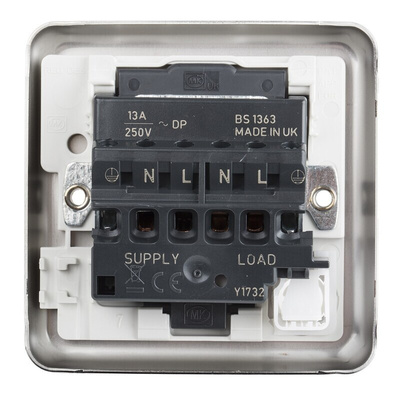 MK Electric 13A, 2 Gang Switched Fused Spur