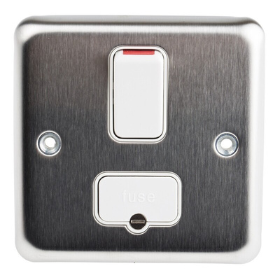 MK Electric 13A, 2 Gang Switched Fused Spur