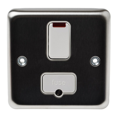 MK Electric 13A, 2 Gang Switched Fused Spur