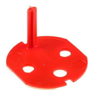 Legrand Red 1 Gang Insert Plate
