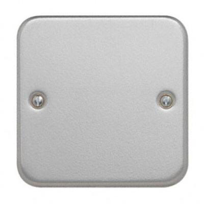 Contactum Grey 1 Gang Light Switch Cover