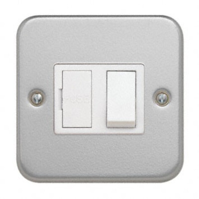 Contactum 13A, 1 Gang Switched Fused Spur IP2X