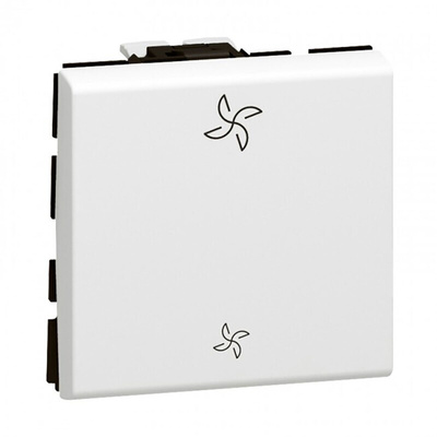 Legrand White Mosaic Fan Isolator Switch